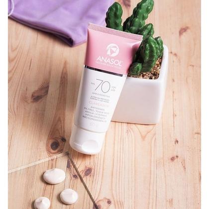 Imagem de Protetor Solar Facial Anasol Clareador FPS 70 com 60g