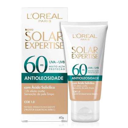 Imagem de Protetor Solar Facial Antioleosidade 1.0 Fps60 Expertise 40g