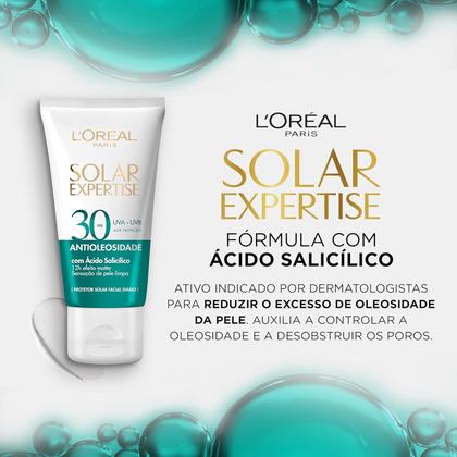 Imagem de Protetor Solar Facial Antioliosidade FPS30 L'Oreal Expertise Pele oleosa 40g