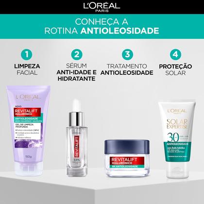 Imagem de Protetor Solar Facial Antioliosidade FPS30 L'Oreal Expertise Pele oleosa 40g