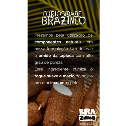 Imagem de Protetor solar facial brazinco 14g fps 47 100% resistente a água 2un