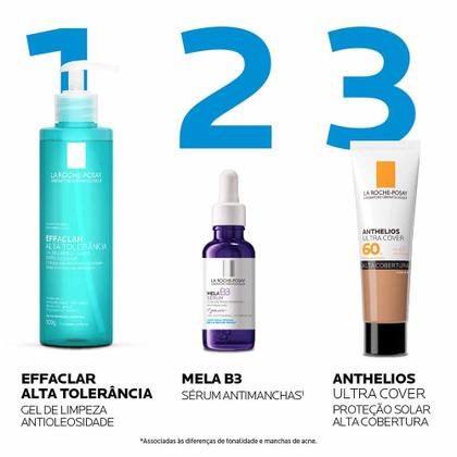 Imagem de Protetor Solar Facial com Cor Alta Cobertura e Toque Seco FPS 60 La Roche-Posay Anthelios Ultra Cover