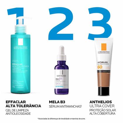 Imagem de Protetor Solar Facial com Cor Alta Cobertura e Toque Seco FPS 60 La Roche-Posay Anthelios Ultra Cover