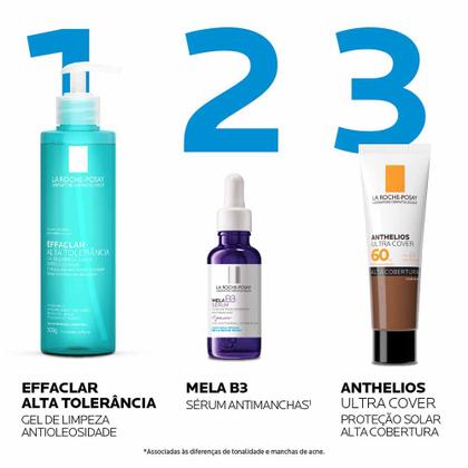 Imagem de Protetor Solar Facial com Cor Alta Cobertura e Toque Seco FPS 60 La Roche-Posay Anthelios Ultra Cover