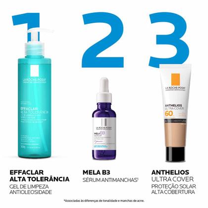 Imagem de Protetor Solar Facial com Cor Alta Cobertura e Toque Seco FPS 60 La Roche-Posay Anthelios Ultra Cover