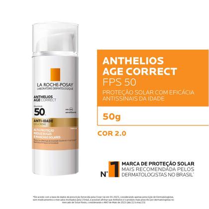 Imagem de Protetor Solar Facial com Cor La Roche-Posay - Anthelios Age Correct Fps50