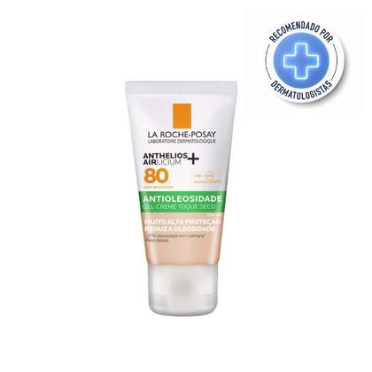 Imagem de Protetor Solar Facial com Cor La Roche Posay Anthelios Airlicium+ FPS80
