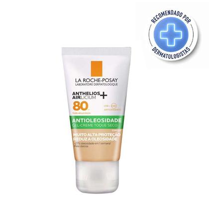 Imagem de Protetor Solar Facial com Cor La Roche Posay Anthelios Airlicium+ FPS80