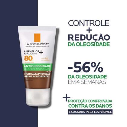 Imagem de Protetor Solar Facial com Cor La Roche Posay Anthelios Airlicium+ FPS80