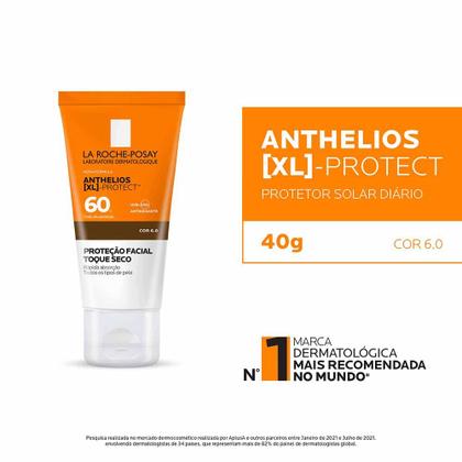 Imagem de Protetor Solar Facial com Cor La Roche Posay  XL Protect FPS 60