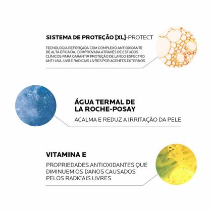 Imagem de Protetor Solar Facial com Cor La Roche Posay  XL Protect FPS 60