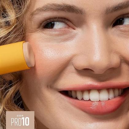 Imagem de Protetor Solar Facial Com Cor Pro Stick FPS 96 FPUVA 43 - Alta Cobertura e Hidratação