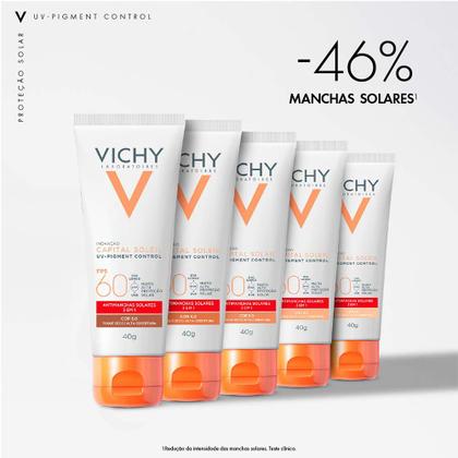 Imagem de Protetor Solar Facial com Cor Vichy Capital Soleil - UV Pigment Control FPS60