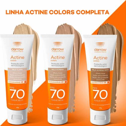 Imagem de Protetor Solar Facial Darrow Actine Colors FPS70 40g