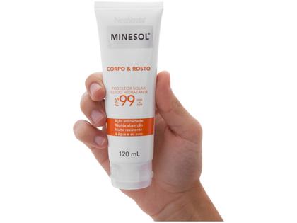 Imagem de Protetor Solar Facial e Corporal Minesol FPS 99 - Corpo & Rosto 120ml
