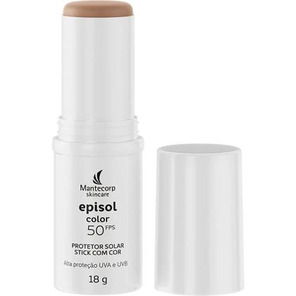 Imagem de Protetor Solar Facial Episol Color Stick FPS 50 Claro 18g