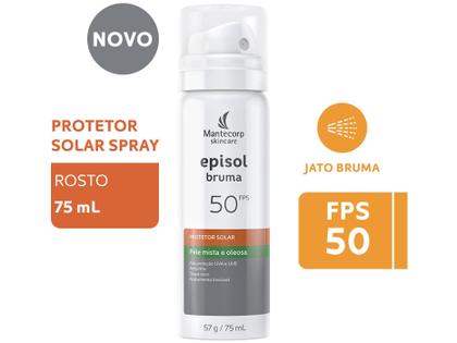 Imagem de Protetor Solar Facial FPS 50 Episol Bruma 75ml