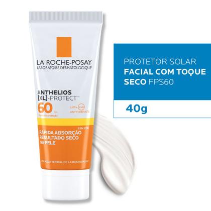 Imagem de Protetor Solar Facial FPS 60 para Peles Oleosas Sem Cor Anthelios XL Protect La Roche-Posay