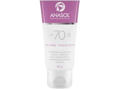 Imagem de Protetor Solar Facial FPS 70 60g - Anasol