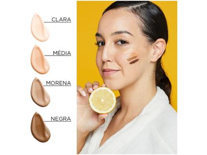 Imagem de Protetor Solar Facial Garnier FPS 50 com Cor - Garnier SkinActive Vitamina C Uniform e Matte 30g