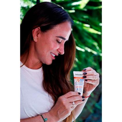 Imagem de Protetor Solar Facial Helioderm Oil Free 3 em 1 FPS 70 Sem Cor 50g