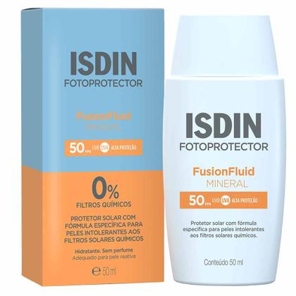 Imagem de Protetor Solar Facial Isdin - Fusion Fluid Mineral FPS 50