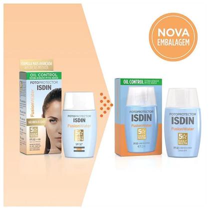Imagem de Protetor Solar Facial Isdin Fusion Water FPS60 30ml