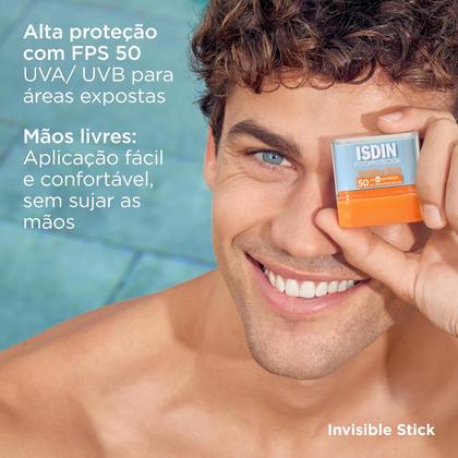 Imagem de Protetor Solar Facial Isdin - Invisible Stick FPS50 - 10g
