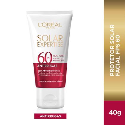 Imagem de Protetor Solar Facial L'Oréal Paris Solar Expertise Antirrugas FPS 60
