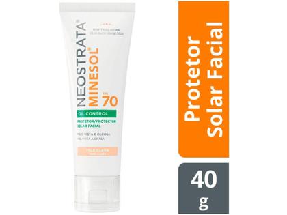 Imagem de Protetor Solar Facial Neostrata FPS 70 Pele Clara - Oil Control Toque Seco 40g