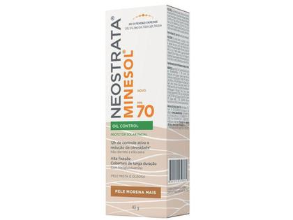 Imagem de Protetor Solar Facial Neostrata FPS 70 Pele Morena Mais - Oil Control Minesol 40g