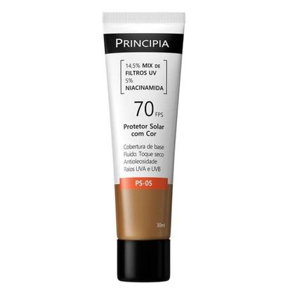 Imagem de Protetor Solar Facial Principia Fps70 Cor 5.0 PS-05 30ml
