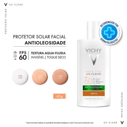 Imagem de Protetor Solar Facial Vichy Capital Soleil Uv-Clear FPS60