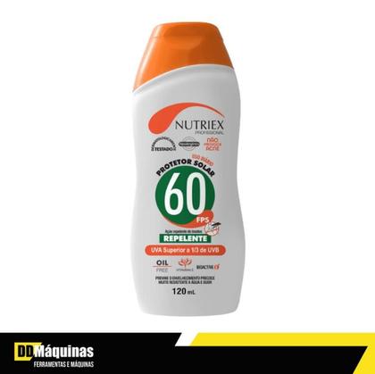 Imagem de Protetor Solar FPS 60 120ML 1/3 UVA C/ Repelente - Nutriex