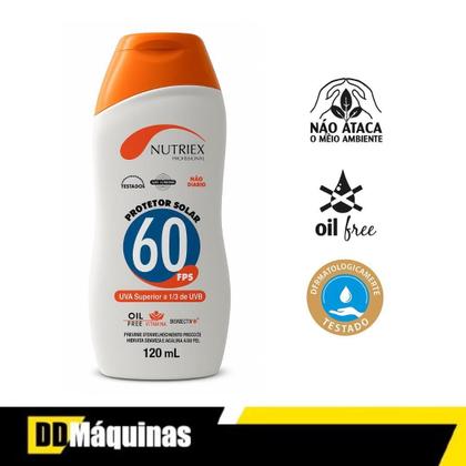 Imagem de Protetor solar FPS 60 120ML 1/3 UVA - Nutriex