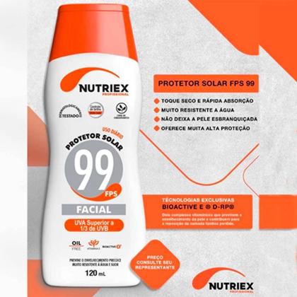 Imagem de Protetor Solar FPS 99 120ML Facial e Corporal NUTRIEX