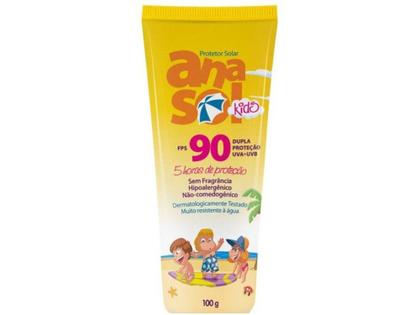 Imagem de Protetor Solar Infantil Corporal Anasol FPS 90 - Kids 100g