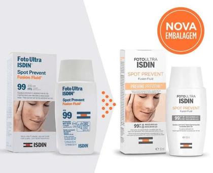 Imagem de Protetor Solar Isdin Foto Ultra Spot Prevent Fusion Fps99