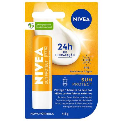 Imagem de Protetor Solar Labial NIVEA Sun Protect FPS30