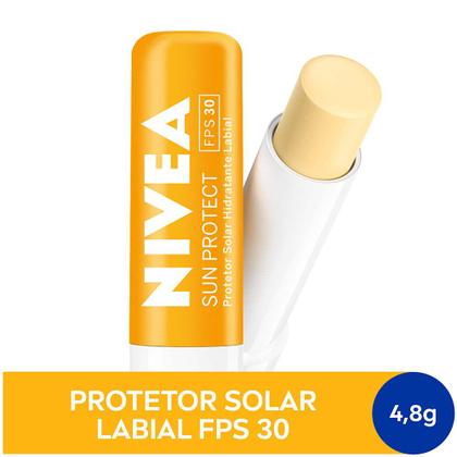 Imagem de Protetor Solar Labial NIVEA Sun Protect FPS30