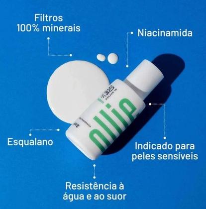 Imagem de Protetor Solar Mineral Fluído Ollie Fps 50 Fpuva 16 40G