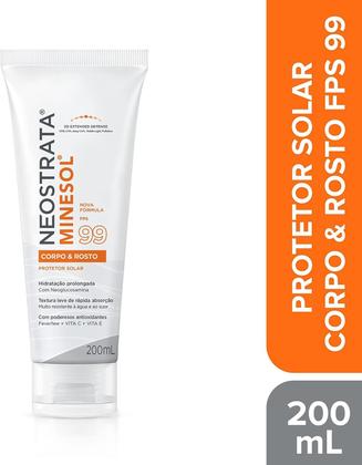 Imagem de Protetor Solar Neostrata Minesol Para Corpo E Rosto Fps 99 200ml