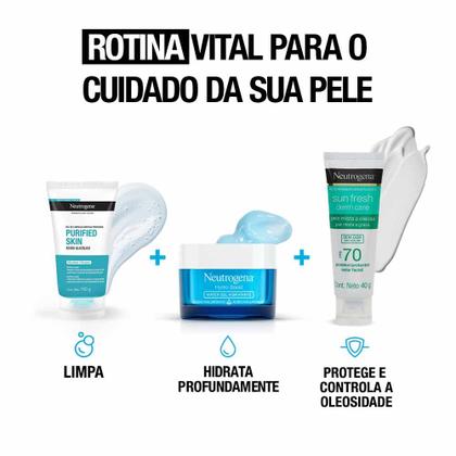 Imagem de Protetor Solar Neutrogena Sun Fresh Derm Care Facial FPS70
