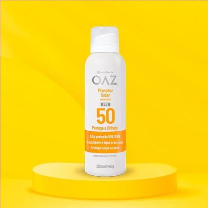 Imagem de Protetor Solar OAZ FPS 50 Aerossol 200ml - OAZ