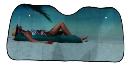 Imagem de Protetor Solar Parabrisas / Quebra Sol Para Painel De Carro Automóveis