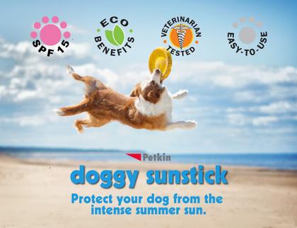 Imagem de Protetor solar Petkin Dog Sunstick SPF 15 para cães 14,1 g, pacote com 2