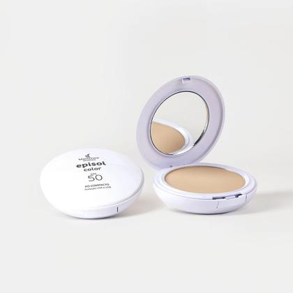 Imagem de Protetor Solar Pó Compacto Episol Tom 2 Claro Fps 50 De 10g