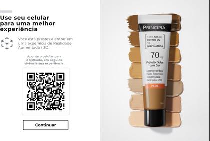 Imagem de Protetor Solar Principia 14,5% Mix de Filtros UV + 5% Niacinamida FPS70 PS-05 Cor 7.0 30ml