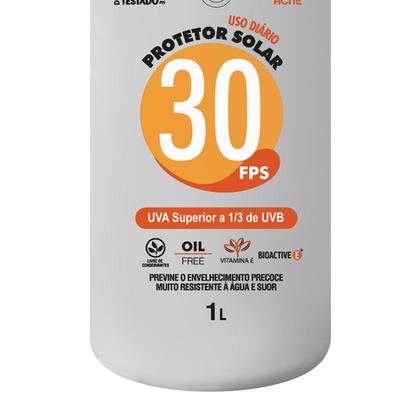 Imagem de Protetor Solar Profissional FPS 30 1/3 UVA 1 litro Nutriex 60996
