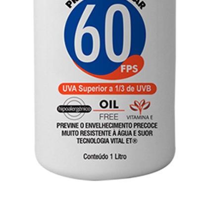 Imagem de Protetor Solar Profissional FPS 60 1/3 UVA 1 Litro